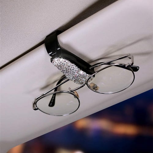 حامل نظارات وبطايق للسيارة