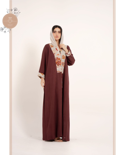 عباية لنن طبيعي Taa-11
