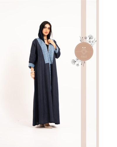 عباية لنن طبيعي Taa-05