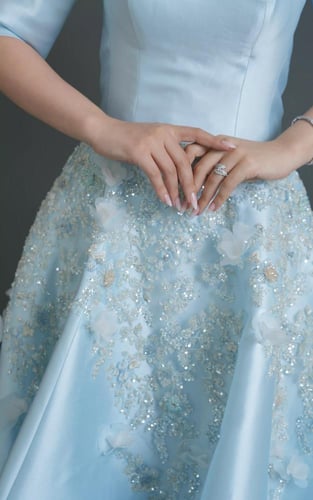 فستان كلوش أوف شولدر (9أيام عمل )