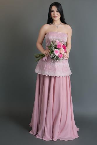 فستان سهره بقصه توب