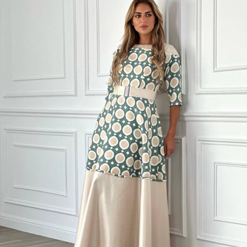 فستان ناعم بألوان مميزة