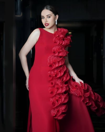 فستان احمر(14يوم عمل )