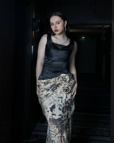 فستان رافلز (يومين عمل )