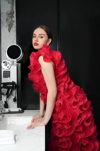 فستان احمر(14يوم عمل )