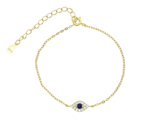 اسورة فضة شكل عين