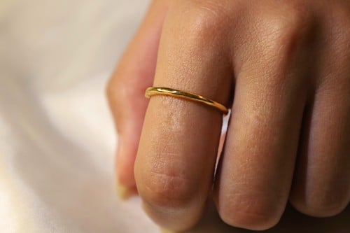 خاتم فضة متغير الحجم (resizable)