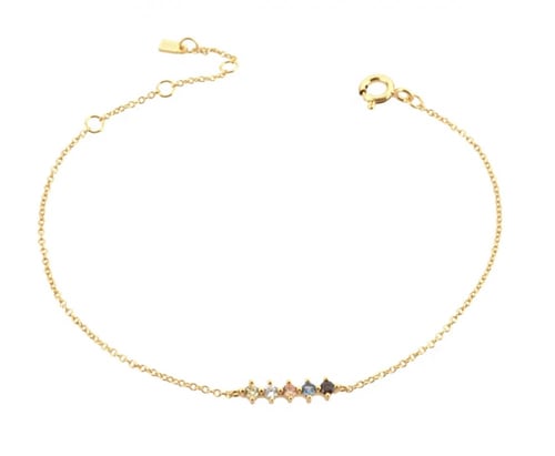 إسورة فضة 925 مرصعة بالزركون