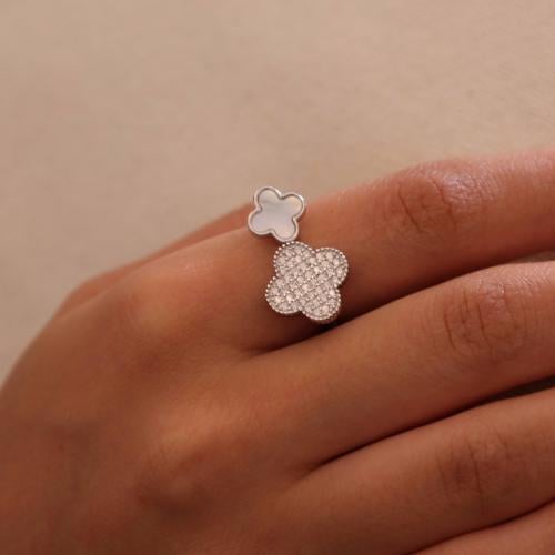 خاتم ڤان كليف فضة عيار 925