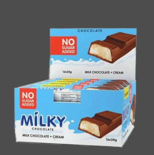 milk chocolate + cream