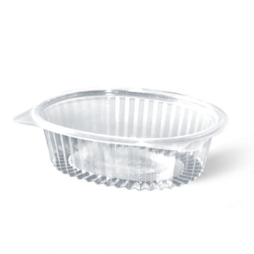 علب بلاستيك بيضاوية شفافة بغطاء متصل صغيرة رقم 205...