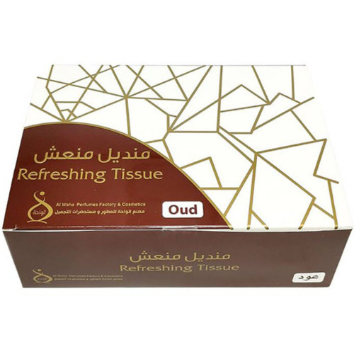 مناديل منعشة برائحة العود -600حبه/ك