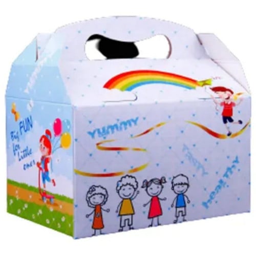 علبة ورقية لوجبات الأطفال مقاس 17 × 11 × 10 سم - 2...