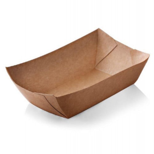 صحن ورق كرافت مستطيل رقم TR5 مقاس 13.8 × 8.5 سم -...