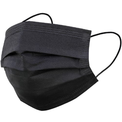 كمامات 40 ربطة أسود - باكيت