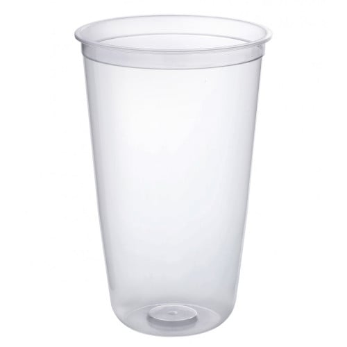 كاسات بلاستيكية بقاعدة منحنية 16 اونز مقاس 89 مم ش...