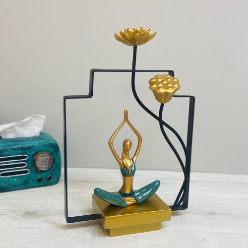 تحفة انتيك راقصة باليه تيفاني بجلسة يوغا سيراميك و...