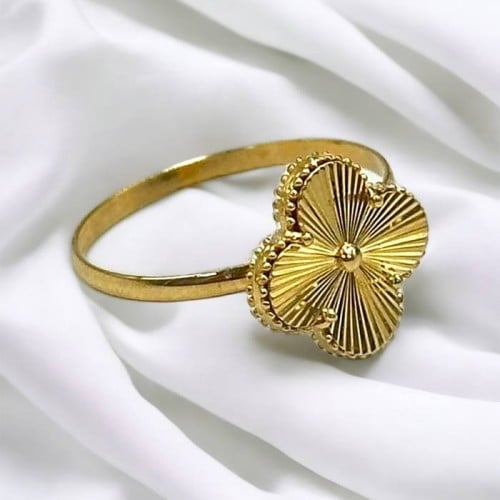 خاتم فانكليف ذهب صافي