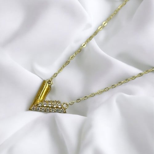 عقد LV ناعم دقة الماس