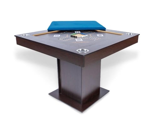 طاولة بلوت و جاكارو كبيرة | رباعية مرتفعة اللعبة ا...