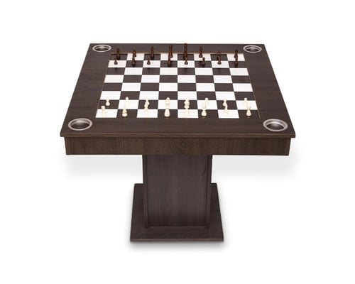 طاولة بلوت و شطرنج مرتفعة 2x1
