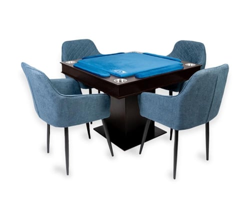 بكج طاولة البلوت بلس | طاولة بلوت مع درج مرتفعة مع...