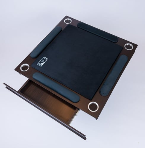 طاولة بلوت كبيرة أسود بلس