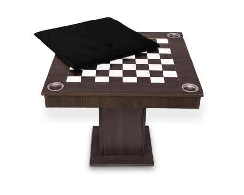 طاولة بلوت و شطرنج مرتفعة 2x1