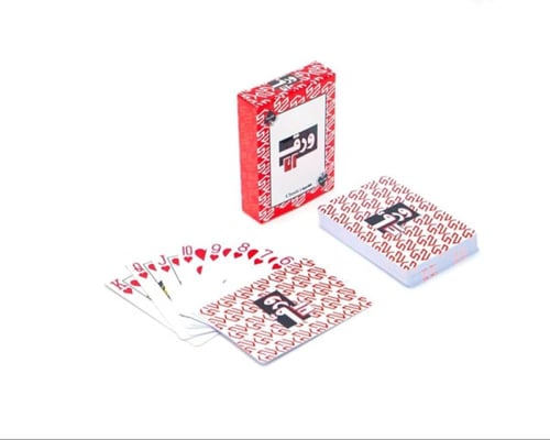 ورق بلوت 52 أحمر