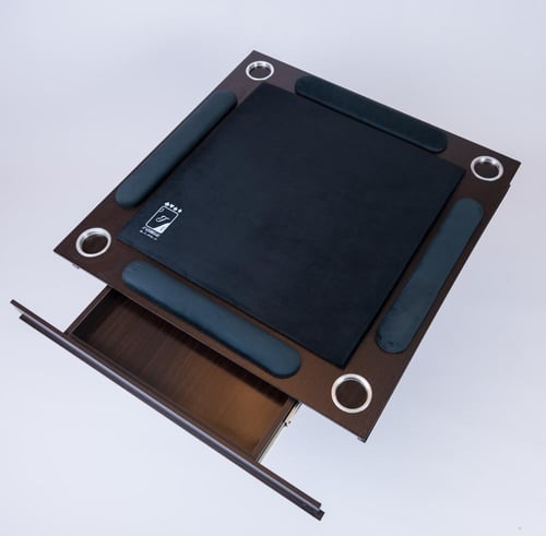 بكج طاولة البلوت بلس | طاولة بلوت مع درج مرتفعة مع...