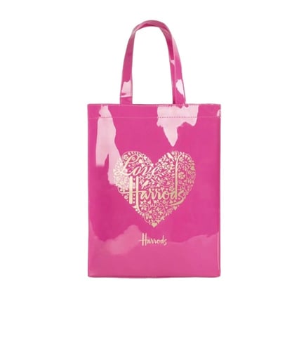 حقيبة يد - لون فوشي لامع تصميم هارودز