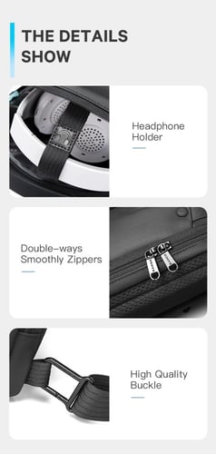 شنطة صدر/ظهر للرجال والنساء - ماركة Bange - م 1