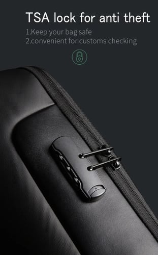 شنطة ظهر للجنسين ماركة Bange - موديل 1