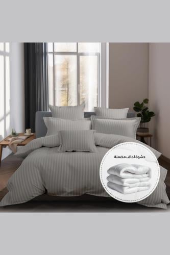 طقم مفرش فاخر – مايكروفايبر ناعم 7 قطع (نفرين )