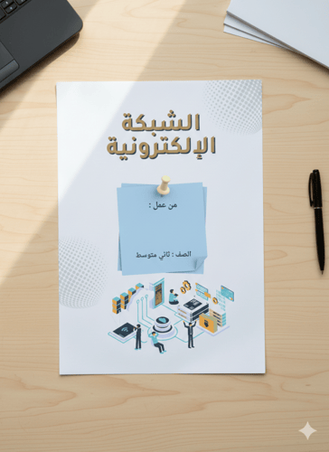 الشبكة الإلكترونية - ثاني متوسط - ف2