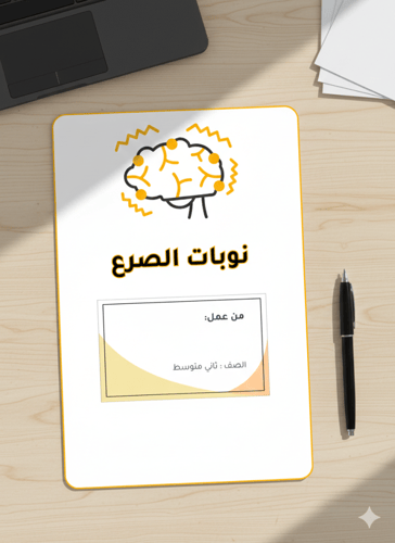 نوبات الصرع مشروع مادة علوم -2متوسط-ف2