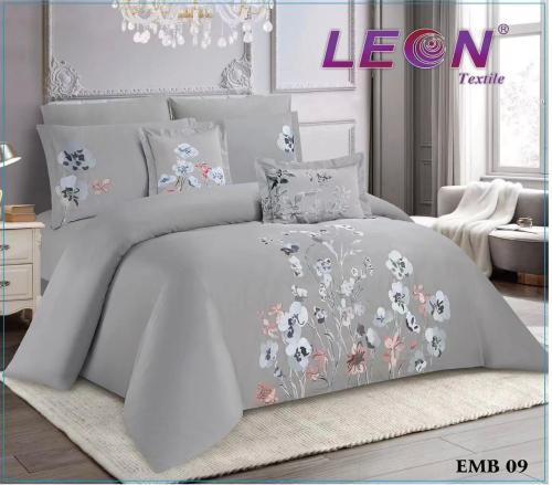 مفرش فندقي قطن نفرين 9 قطع