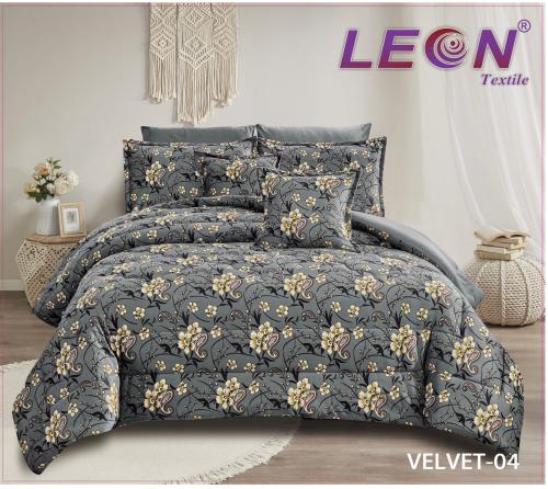 مفرش ليون فلفت مشجر مخمل