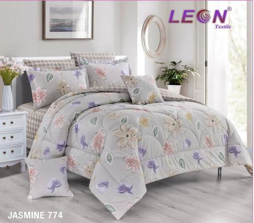 مفرش ليون مشجر قطن