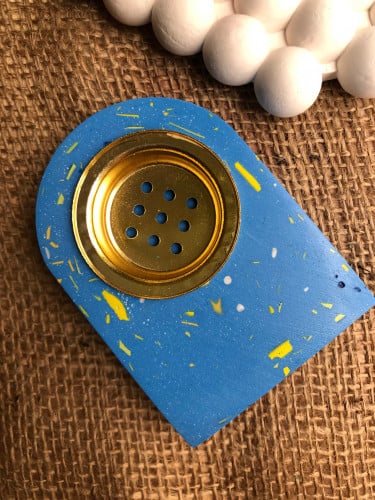 مبخرة ميني لون فيروزي رقم المنتح (81)