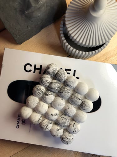 قاعدة اكواب ماربل المقاس 9*9 رقم المنتج (71)