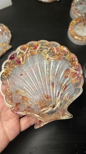 صحن اكسسوارت صدفة بالريزن من غير حلق