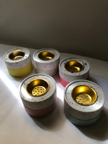 ميني مبخرة مع حافظة للبخور