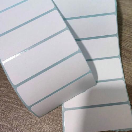 Blank adhesive sticker
