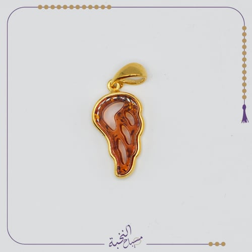 قلادة من كهرمان الطبيعي