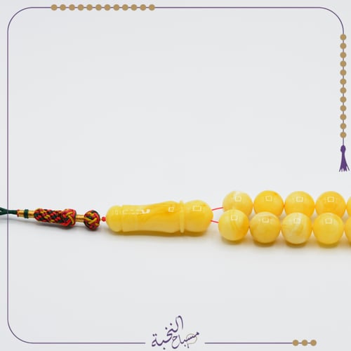 كهرمان طبيعي مشخط جامبو