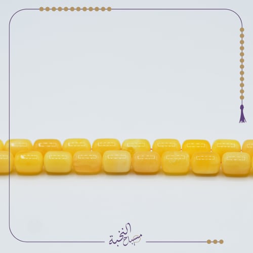 كهرمان طبيعي حجر واحد خامة مميزة
