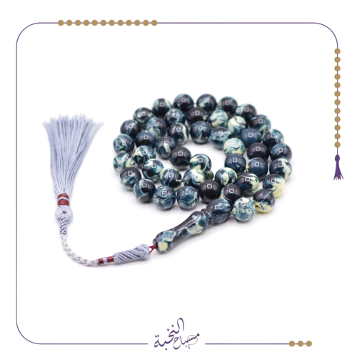 تراب كهرمان عطرى ازرق معجن