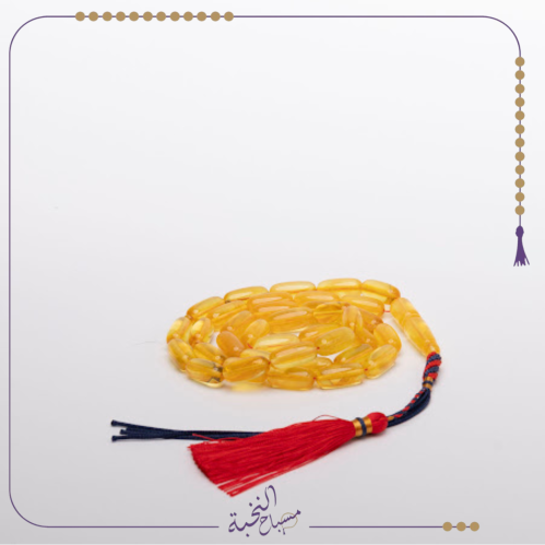 كهرمان طبيعى شفاف مغيم