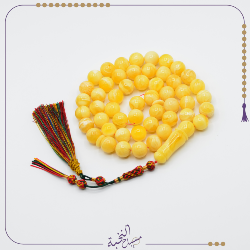 كهرمان طبيعي مشخط جامبو